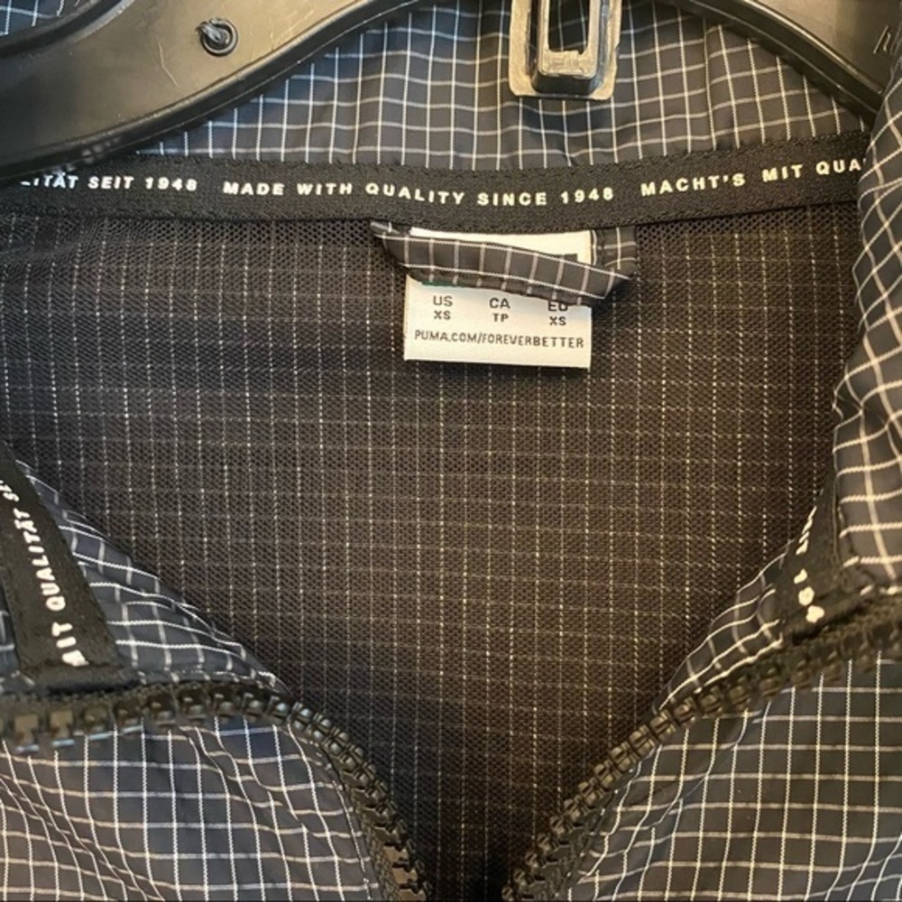 Puma Women's Track Jacket in Black/White/Blue/Pink Multi Size XS - Picture 11 of 12
